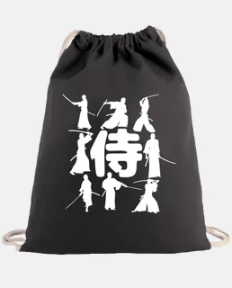 samurai silhouette -white- 7