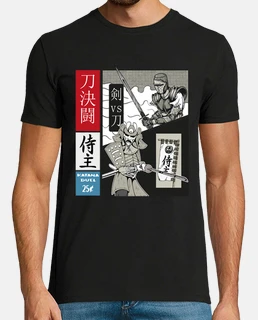 Samurai vs caballero medieval estilo co