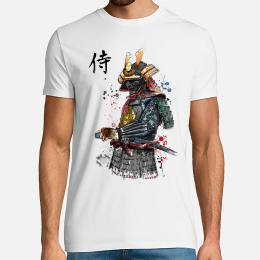 samurai watercolor