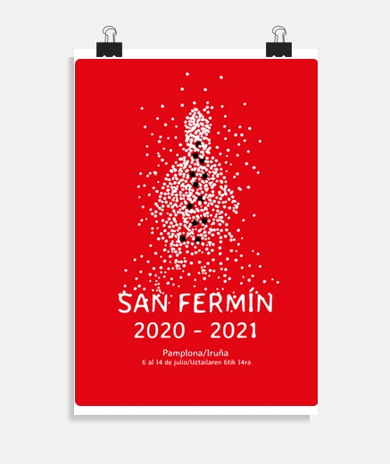 Poster san fermin 2020-2021