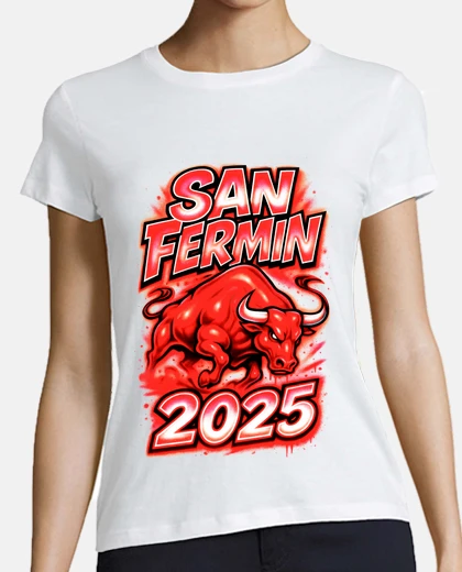T-shirt San Fermin festivities 2025 in Pamplona