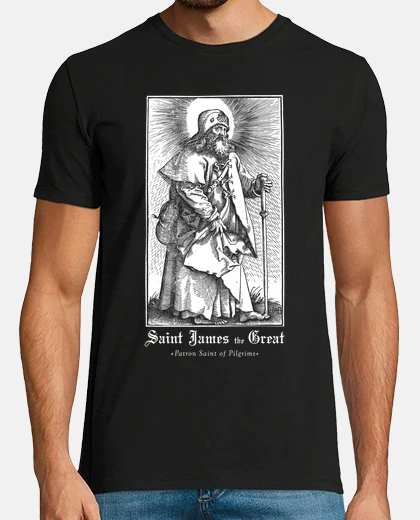 T-shirt san giacomo santiagopatrono dei pellegr