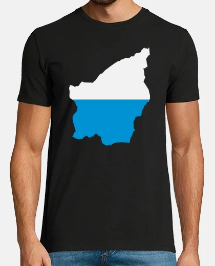 T-shirt san marino, mappa, bandiera
