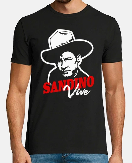 Camiseta Sandino Vive. Revolución Sandinista