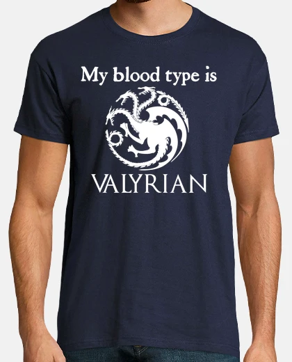 Tee-shirt sang valyrien blanc