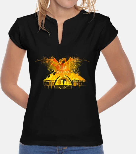 Camiseta Sangre y Fuego en Vaes Dothrak
