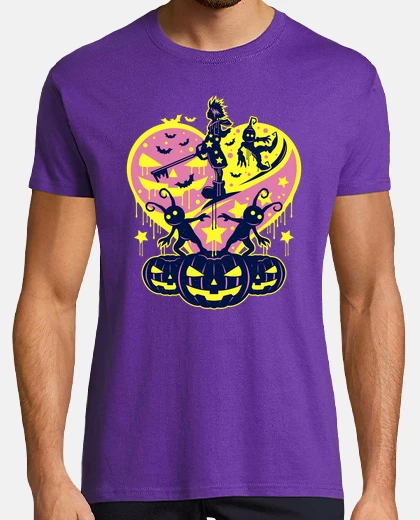Tee-shirt sans coeur h all Oween