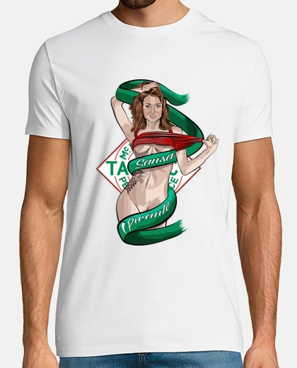 T-shirt sansa piccante t-shirt da uomo