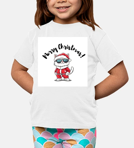 Kids Santa Cat