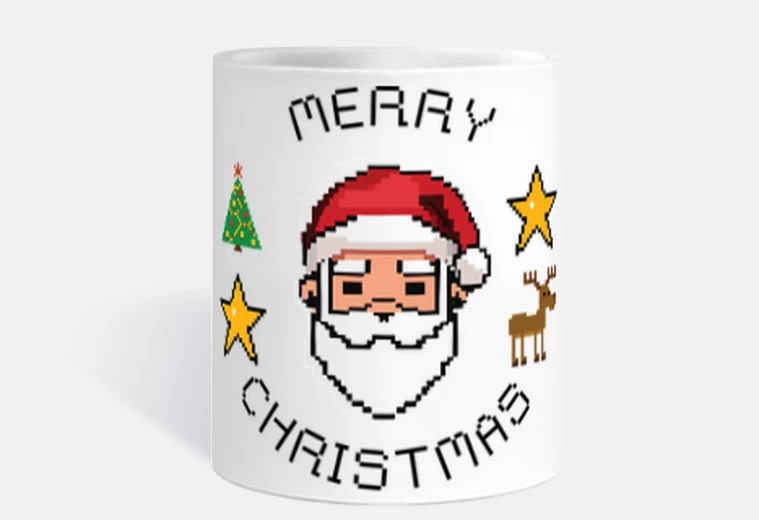 Cup Santa christmas - Merry christmas
