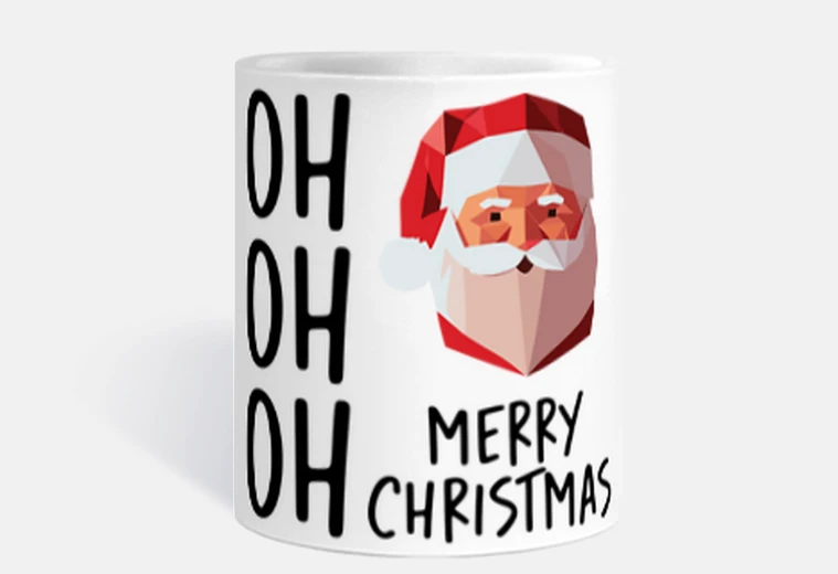 Cup Santa christmas - Merry christmas