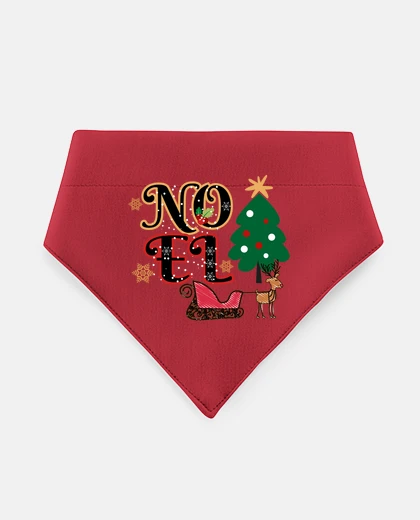 Mascotas santa claus sleigh and reindeer