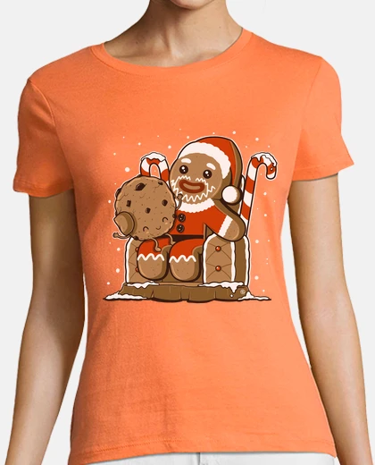 T-shirt santa cookie