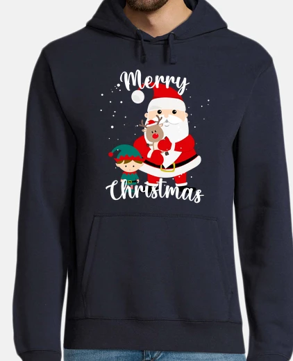 Sudadera Santa, Elfi y Mini Rudolph