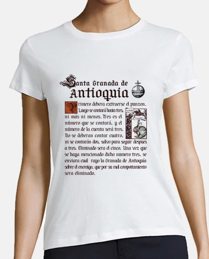 Camiseta santa granada de antioquia w