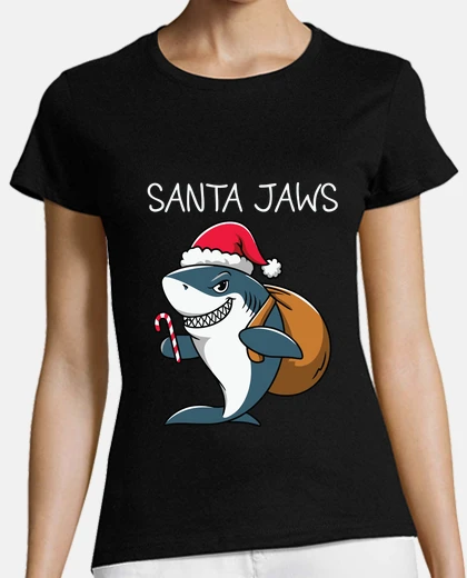Playera santa jaws