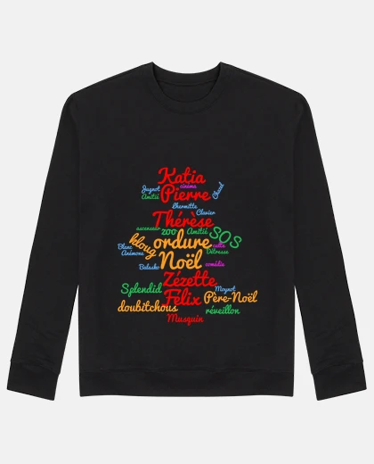 Sudadera Santa navidad es una basura - adoración