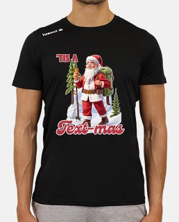 Santa in the Mountains Tis a Text mas
