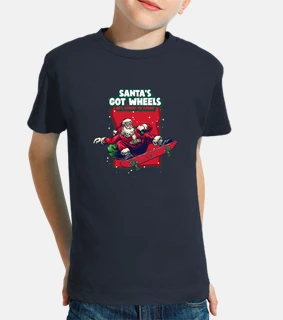 santa sullo skate