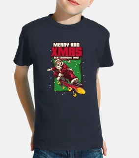 santa sullo skate