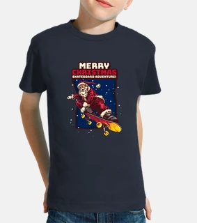 santa sullo skate