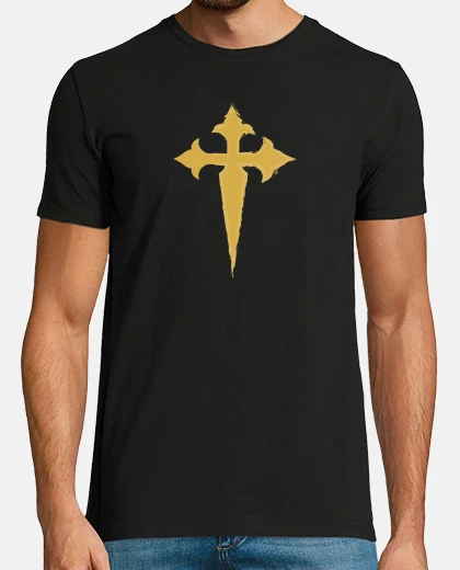 T-shirt santiago cross (d'oro)