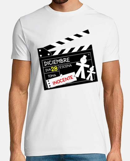 Camiseta SANTOS INOCENTES. CLAQUETA