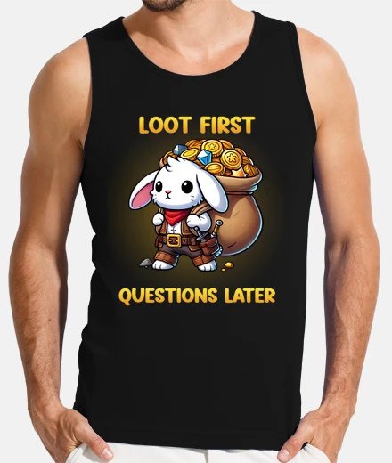 Camiseta saquea primero y pregunta después juego
