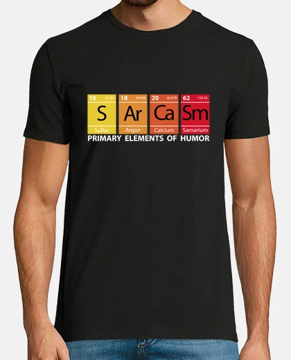 T-shirt sarcasm us white letters (for  shirt  s