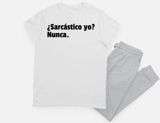 sarcastic me - never
