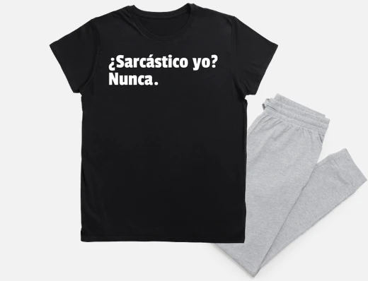 sarcastic me - never