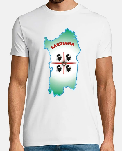 T-shirt Sardegna quattro mori
