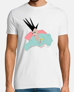 sasha velor cotton t-shirt