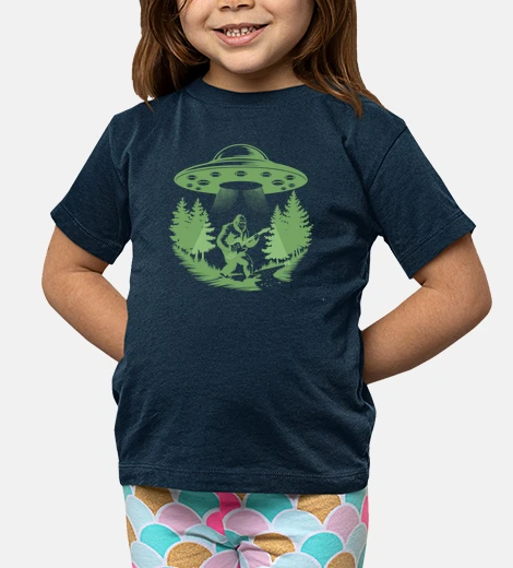 Kids Sasquatch  Playing Electric  Guitar