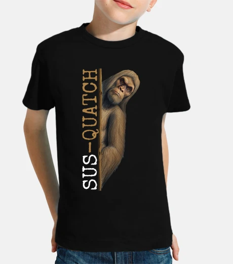 Ropa sasquatch humanoide sospechoso gracioso