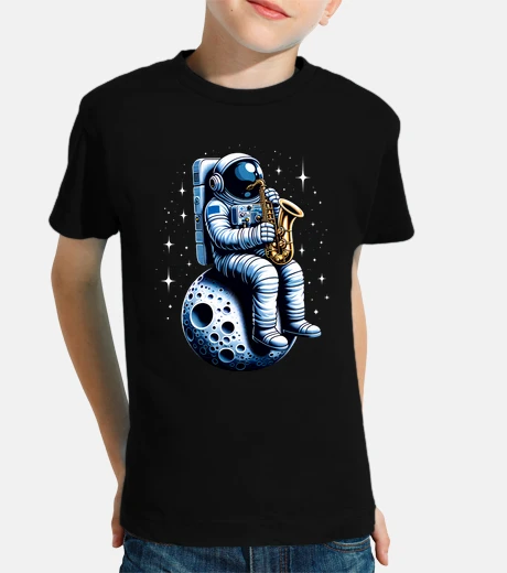 Abbigliamento sassofonista sassofonista musicista sassofono astronauta