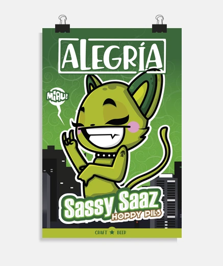 Poster sassy saaz poster
