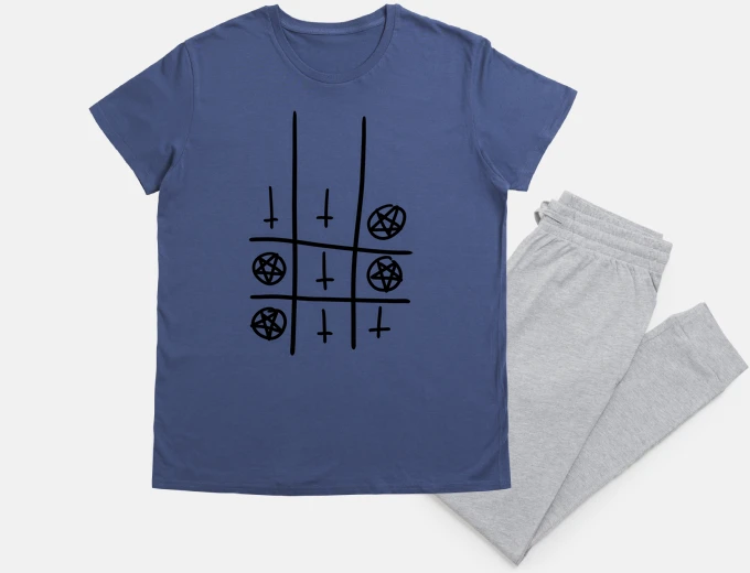 Pyjama satanic tic tac toe 2
