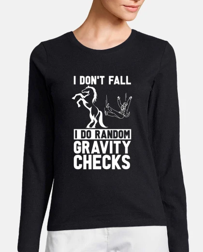 Tee-shirt saut d39obstacles je ne tombe pas je fa