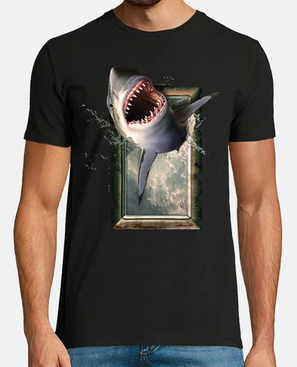 Tee-shirt saut de requin