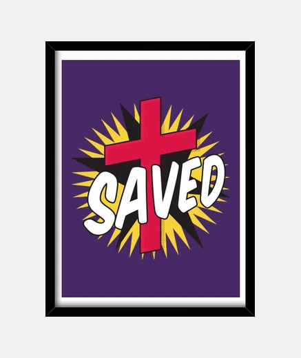 Cadre sauvé par le Christ,pèlerinage Compostelle espagne  , rencontre avec dieu . 