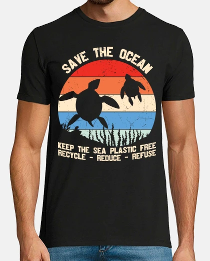 Tee-shirt sauver l39océan