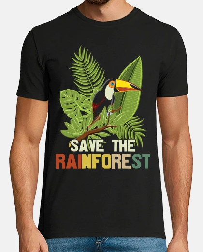 Tee-shirt sauver la forêt tropicale