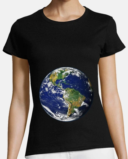 Tee-shirt sauver la planète , écologie pacifique, ZDA, femme enceinte 