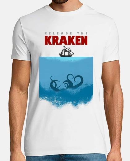 Tee-shirt sauver le kraken!