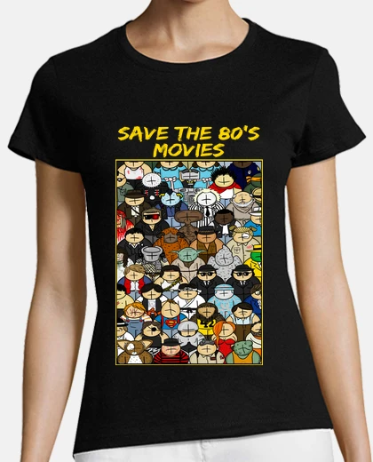 Tee-shirt sauver les années 80 (fille)