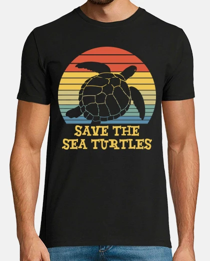 Tee-shirt sauver les tortues marines