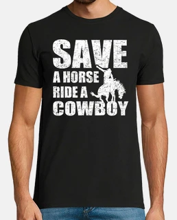 sauver un cheval à un cow-boy