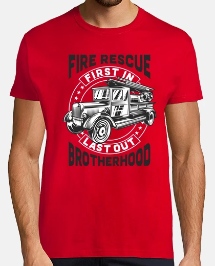 Tee-shirt sauvetage des pompiers