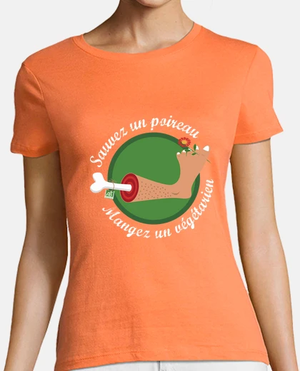Tee-shirt Sauvez un poireau